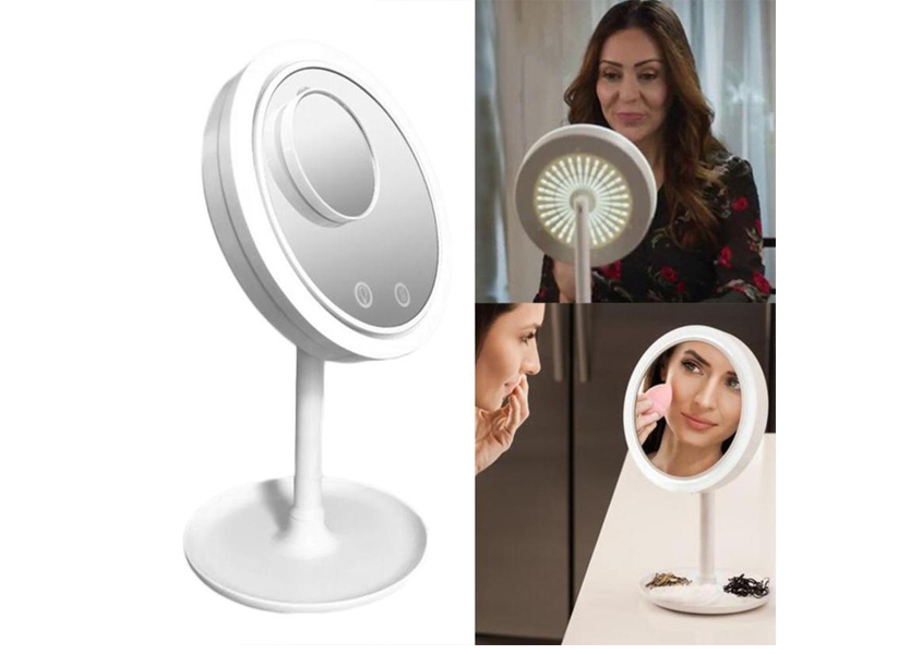 Illuminated Makeup Mirror with Fan Illuminated Makeup Mirror with Fan Beauty tools Illuminated Makeup Mirror with Fan Illuminated Makeup Mirror with Fan Beauty tools