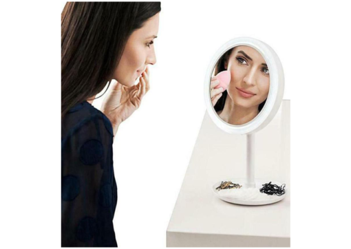 Illuminated Makeup Mirror with Fan Illuminated Makeup Mirror with Fan Beauty tools