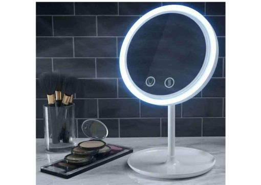 Illuminated Makeup Mirror with Fan Illuminated Makeup Mirror with Fan Beauty tools