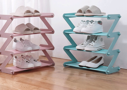 Shoes Rack Organizer – منظم الاحذية الزجزاج Shoes Rack Organizer – منظم الاحذية الزجزاج Home Decor