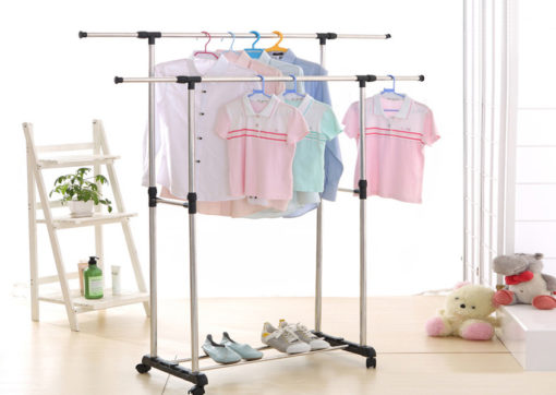 Portable Clothes Hanger Stand Portable Clothes Hanger Stand Bed & Bath