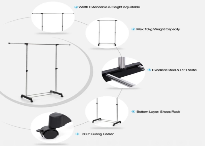 Portable Clothes Hanger Stand Portable Clothes Hanger Stand Bed & Bath Portable Clothes Hanger Stand Portable Clothes Hanger Stand Bed & Bath