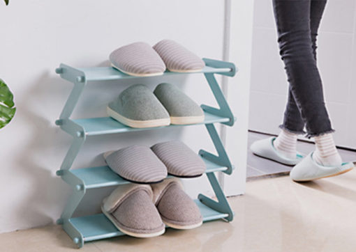 Shoes Rack Organizer – منظم الاحذية الزجزاج Shoes Rack Organizer – منظم الاحذية الزجزاج أدوات المنزل والتخزين