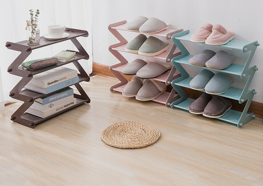 Shoes Rack Organizer – منظم الاحذية الزجزاج Shoes Rack Organizer – منظم الاحذية الزجزاج Home Decor Shoes Rack Organizer – منظم الاحذية الزجزاج Shoes Rack Organizer – منظم الاحذية الزجزاج Home Decor