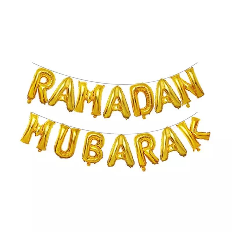 بالونات RAMADAN MUBARAk بالونات RAMADAN MUBARAk ديكور المنزل
