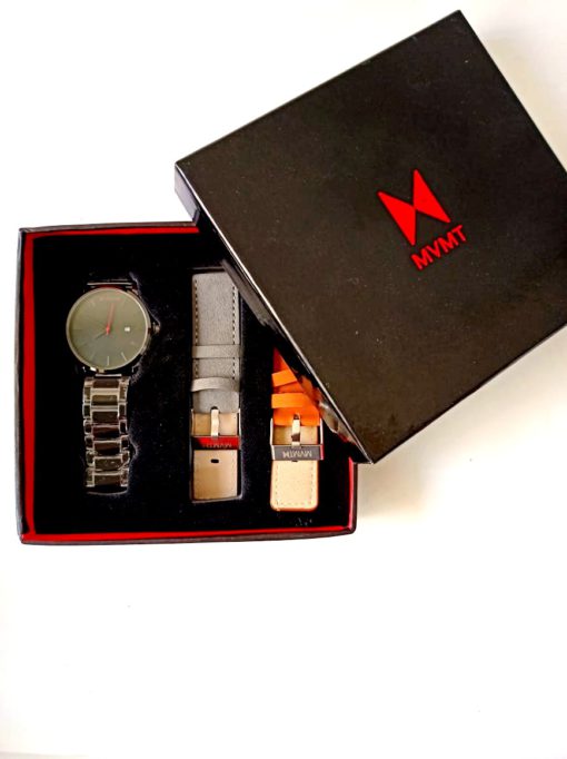 MVMT Analog watch set with leather bands MVMT Analog watch set with leather bands Accessories