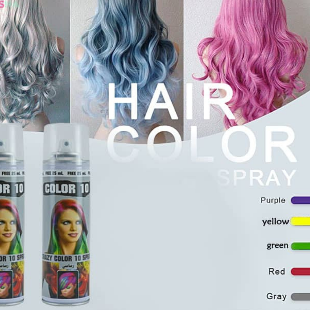 Spray Hair Coloring Collection “Color 10” Spray Hair Coloring Collection “Color 10” Beauty tools Spray Hair Coloring Collection “Color 10” Spray Hair Coloring Collection “Color 10” Beauty tools