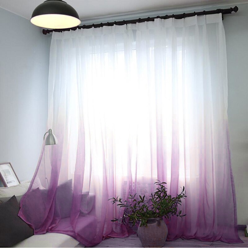 Grey Degrade curtain Grey Degrade curtain Bed & Bath