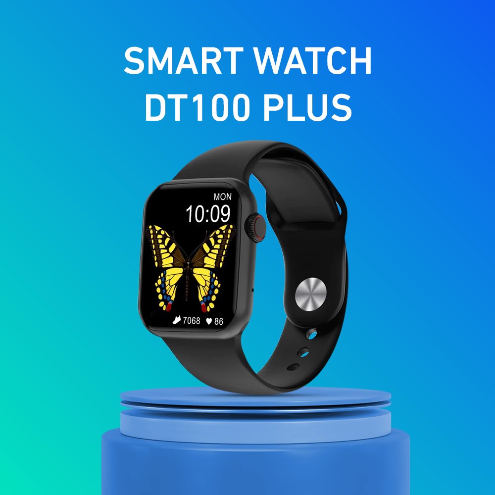 Smart Watch T100 Plus Smart Watch T100 Plus الساعات الذكيه